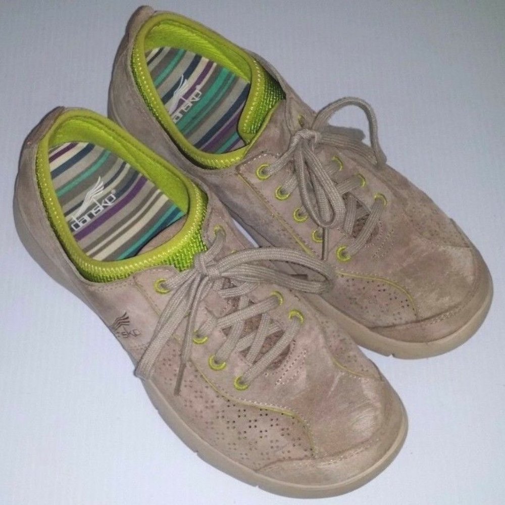 Dansko Elise Suede Walking Shoes US Sz 8.5 - 9
